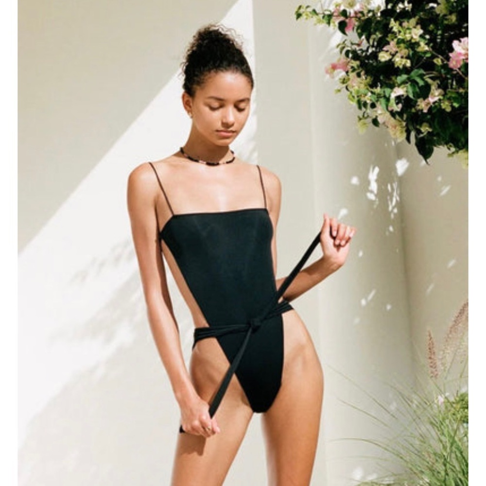 Solid and striped Oona one piece